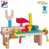 Rotaļlietas - Woody 90103 Eko koka attīsto&amp;#353;s krāsains statīvs ar...» 