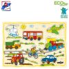 Rotaļlietas un spēles bērniem - Woody 90252 Eko koka attīsto&amp;#353;ā puzle ''Ma&a...» Rotaļlietas un spēles bērniem