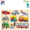 Rotaļlietas un spēles bērniem - Woody 91906 Eko koka attīsto&amp;#353;ā puzle ''Ma&a...» 