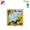 Rotaļlietas un spēles bērniem - Woody 93017 Eko koka attīsto&amp;#353;ā puzle ''Zilonis'' 4g...» 
