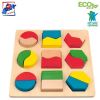 Rotaļlietas - Woody 90005 Attīsto&amp;#353;a Eko koka bāze ar krāsainiem ...» 