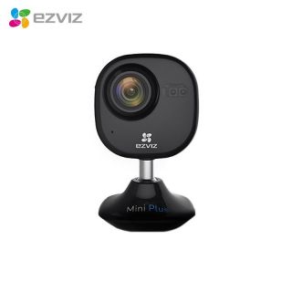 - EZVIZ CS-CV200 Mini Plus iek&amp;amp;#353;telpu Full-HD video novēro&amp;amp;#353;anas kamera ar WI-Fi  /  Nakts redzamību  /  Micro SD Melna