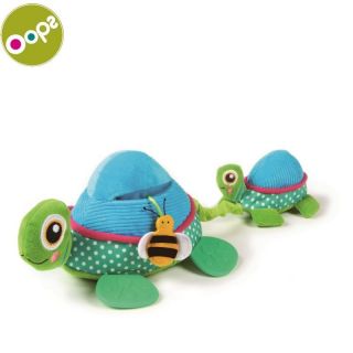- Oops Turtle Daudzfunkcionālā attīsto&amp;amp;#353;a rotaļlieta bērniem no 3m+ ar vibrāciju  /  pīkstinātāju un elementu zobiņiem Krāsaina 11006.00
