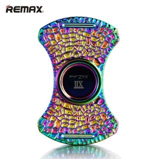 Remax Hameleona krāsas 2-Arms Formas Anti-Stresa Fidget aksesuārs no Metāla Eko ādas maciņā
