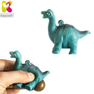 - KeyCraft NV378 Smieklīgs Saspie&amp;amp;#382;amais Anti-stress atslēgu piekariņ&amp;amp;#353; Dinosaurs 5.5cm Zils