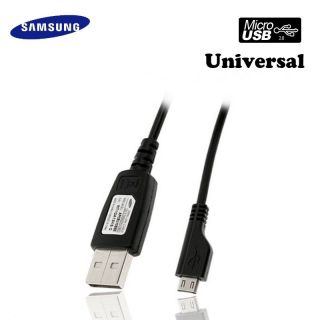 Samsung ECC1DU0BBK Universāls Micro USB Datu un uzlādes kabelis OEM