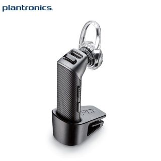 Plantronics Explorer 110 Bluetooth 4.1 Austiņa Savienojas vienlaicīgi ar 2 ierīcēm kompl. ar auto restes turētāju un lādētāju Melna