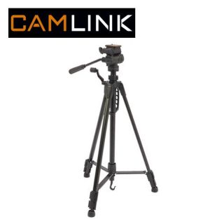 CamLink CML-CL-TPPRE23 Alumīnija statīvs foto / video kamerām ar 3D mehānismu maks. augstums 160cm