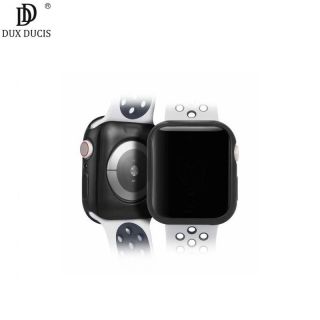 Apple Dux Ducis TPU 2gab. Sānu Aizsargvāki 0.2mm pulksteņiem Watch 3  /  4 40mm Melns un Caurspīdīgs