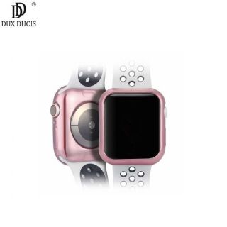 Apple Dux Ducis TPU 2gab. Sānu Aizsargvāki 0.2mm pulksteņiem Watch 3  /  4 40mm Rozā un Caurspīdīgs