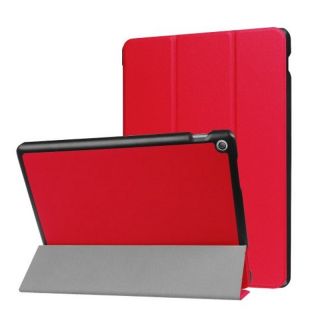 TakeMe Eko-ādas Sāniski atverams maks ar stendu Plan&amp;amp;#353;etdatoram Lenovo Tab 7 Essential Sarkans