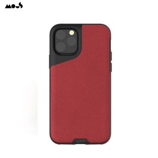 - Mous Air-Shock Ekstēmas aizsardzības Ādas Aizmugures Maks priek&amp;amp;#353; iPhone 11 Pro Sarkans