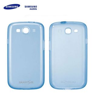 Samsung EFC-1G6WBE Super Plāns Telefona Apvalks i9300 i9301 Galaxy S3 S3 Neo Zils  EU Blister