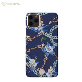 - Kingxbar Luxury Series Aizmugures maks-apvalks ar Swarovski kristāliem priek&amp;amp;#353; Apple iPhone 11 Pro Zils