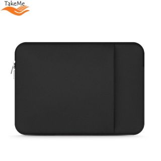 TakeMe Neopren Universāla soma portatīvam datoram līdz 13'' ar sānu kabatu Melna