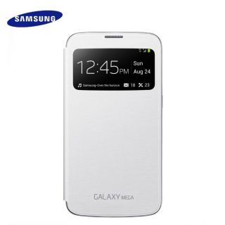 Samsung EF-CI920BWE Super Plāns Sānisks Maciņš ar lodziņu Galaxy Mega 6.3 Balts  EU Blister