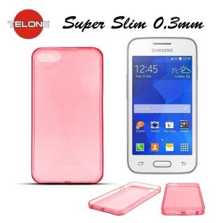 Telone Ultra Slim 0.3mm Back Case Samsung G318 Galaxy Trend 2 Lite super plāns telefona apvalks Koraļu