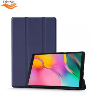 TakeMe Plāns Plan&amp;amp;#353;etdatora sāniski atverams maks priek&amp;amp;#353; Samsung Galaxy Tab A 10.1 2019 T515  /  T510 Tum&amp;amp;#353;i zils