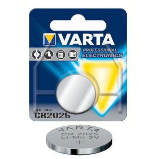 VARTA CR2025 Proffesional Electronics 3V Lithium Tablet Battery Litija Baterija 1pcs