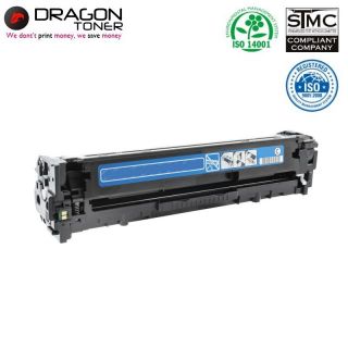 - Dragon HP 128A CE321A Zila Lāzedrukas kasete priekš CM1415 CP1525 1.3K Lapas HQ Premium Analogs