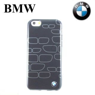 BMW BMHCP6KSGR Super Plāns silikongēla Telefona apvalks iPhone 6 4.7inch Pelēks / Sudrabains EU Blister