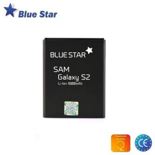 - BlueStar Akumulators Samsung i9100 i9103 i9105 Galaxy S2 Li-Ion 1800 mAh Analogs EB-F1A2GBU