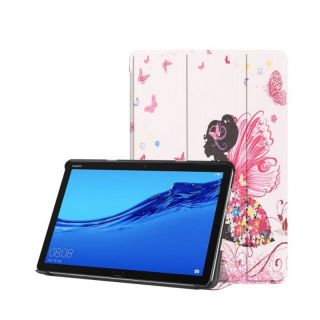 - Eko-ādas Sāniski atverams maks ar stendu Planšetdatoram Samsung Galaxy Tab S4 2018 10.5'' T830  /  T835 Multi-krāsu