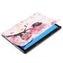 Eko-ādas Sāniski atverams maks ar stendu Planšetdatoram Samsung Galaxy Tab S4 2018 10.5'' T830  /  T835 Multi-krāsu