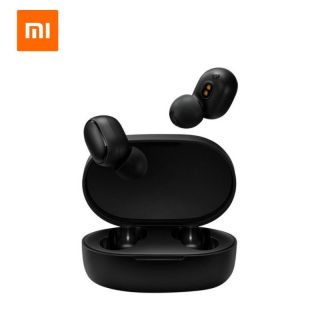 - Mi True Bezvadu BT Hi-Fi Earbuds Basic S ar mehānisku pogu Melna