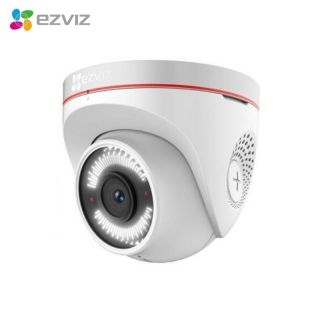 - C4W HD 2MP 1080p Iekštelpu / Ārtelpu IP67 Gudrā Wi-Fi kamera ar sirēnu stroboskropu Balta