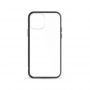 Mous Clarity AiroShock aizsardzības Aizmugures Maks priekš iPhone 12 mini Caurspīdīgs ar Melnu rāmīti