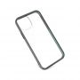 Mous Clarity AiroShock aizsardzības Aizmugures Maks priekš iPhone 12 mini Caurspīdīgs ar Melnu rāmīti