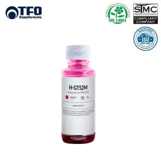 - TFO Analog priekš HP GT52M M0H55AE Magenta INK Bottle 70ml GT 5810 5820 InkTank 310 315 410 415 fuksīns