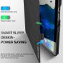 INFILAND Plāns un mīksta auduma Planšetdatora sāniski atverams maks priekš Samsung Galaxy Tab A7 10.4 2020 T500  /  T505 Melns