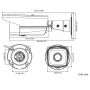 Hikvision DS-2CD2T43G0-I8 4MP Ārtelpu IP67 Full HD RJ45 Tīkla kamera Linza 4mm  /  IR 80m
