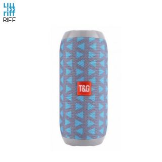 - Riff TG117 Universāls ūdensizturīgs BT skaļrunis ar AUX  /  Micro SD  /  USB Pelēks / Zils
