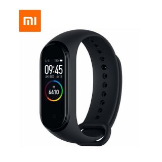 - Mi Band 4 Fitnesa Aproce 2in1 Pulkstenis ar Oled Displeju & Skārienjūtīgu paneli Melns