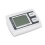PBPMKD558 Asins Spiediena Mērītājs / Sirds Pulsa Monitors ar Atmiņu Lieliem Cipariem LCD Displeju balts