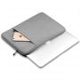 Nylon Universāla soma portatīvam datoram līdz 15''-16'' ar sānu kabatu Gaiši pelēka