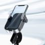 Armor Metal Velo & Moto regulējams telefona stiprinājums uz stūres un spoguļa Sudraba