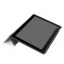 Eko-ādas Sāniski atverams maks ar stendu Planšetdatoram Samsung Galaxy Tab A 10.5 T590  /  T595 Balta