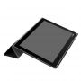 Eko-ādas Sāniski atverams maks ar stendu Planšetdatoram Samsung Galaxy Tab S2  /  Tab S3 9.7'' T819  /  T820 Melns
