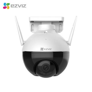 - CS-C8C Ārtelpu Bezvadu Full HD Wi-Fi IP65 360 rotējoša kamera  /  MicroSD  /  Nakts redzamība Balta