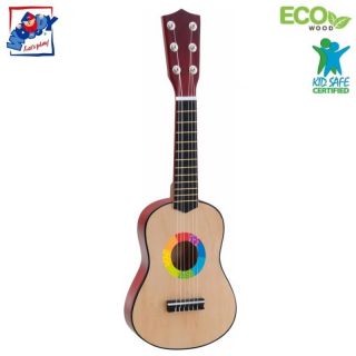 - Woody 91151 Eko koka mūzikas instruments Gitāra bērniem no 3+