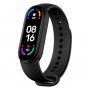 Mi Band 6 Fitnesa Aproce 2in1 Sirds Monitors un Pulkstenis ar Oled Displeju & Skārienjūtīgu paneli Melns