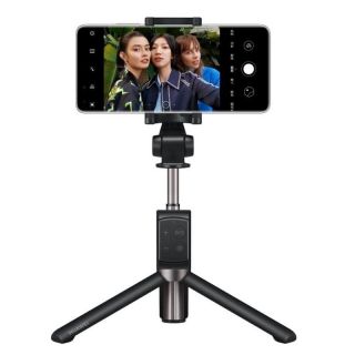 - AF15 Pro Tripod Selfie Nūja priekš Video WEB Zvaniem & Foto Bezvadu Pulti Melna