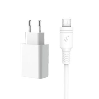 Apple DCO TP 18W USB Ligzdas Ātrs Lādētājs QC 3.0 5V 3A  /  9V 2A  /  12V 1.5A + USB-C Type-C uz USB Vads Balts 1