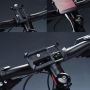 GUB G83 Metāla Universāls velosipēdu moto kvadracikla turētājs / stūres stiprinājums 55-110mm ierīcēm Melns