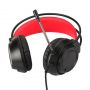 Chiropter GH30 Noise-Off Spēļu Austiņas 50m draiveri 2.1m Vads 2x 3.5mm audio/mic + USB Melna