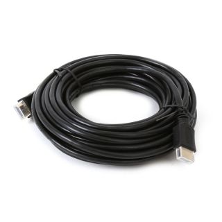 - HDMI OCHB10 Vads V1.4 Ar Internetu type A 19 / 19 male / male Izturīga pārklājuma 10m Melns Poly Bag